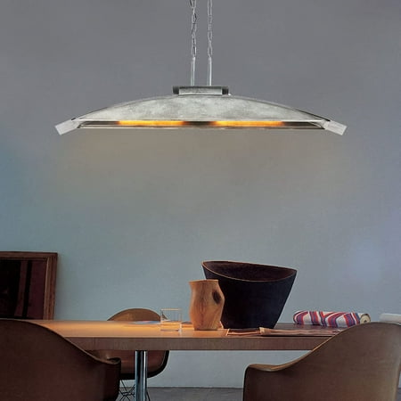 

FETCOI Vintage Ceiling light Industrial Pendant Lighting Fixture Rustic Metal Chandelier