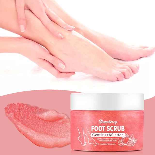 Fiudx Exfoliante Pies para Limpieza Pies, Hidratante y Revitalizante, Sabor a Frutas, 300 G