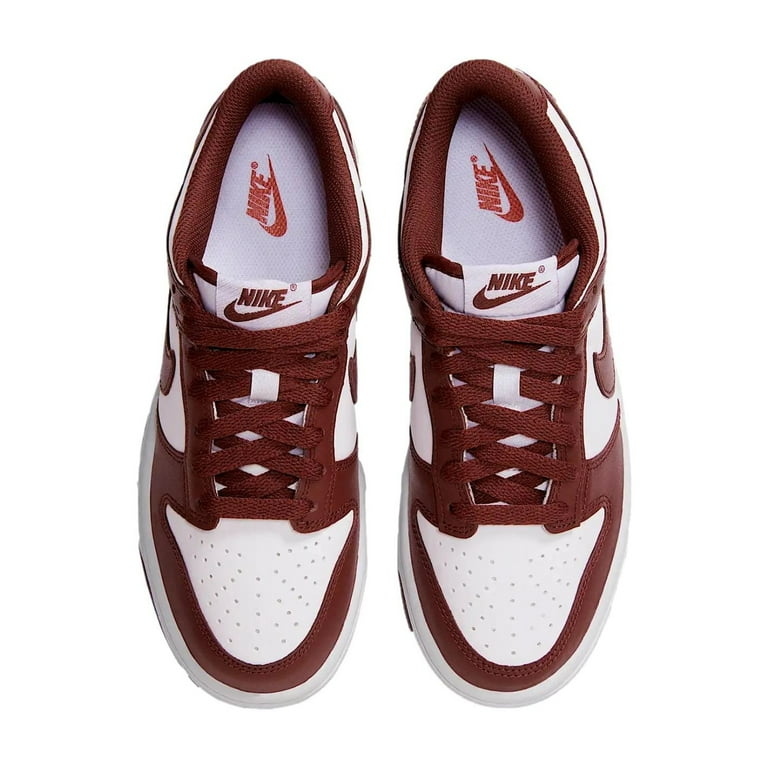 Big Kid's Nike Dunk Low White/Redwood-Gym Red (FB9109 115) - 6