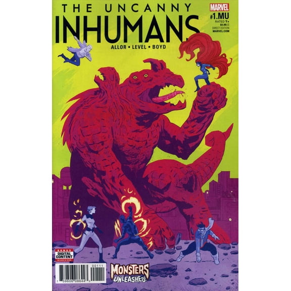 Uncanny Inhumans, The (2nd Series) #1.1 VF ; Marvel Comic Book