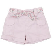 Riders - Floral Tie Belted Short for Girls - Newborn