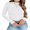 White, variant on ADREAMLY Women Long Sleeve Tight Fitted Top Double Lined Turtleneck Tops Winter Base Layer Underwear