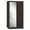 Gray, variant on Better Home Products Mirror Wood Double Sliding Door Wardrobe in Light Gray
