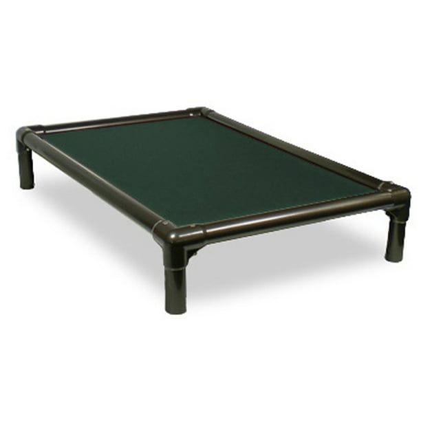 Kuranda Orthopedic Chewproof Elevated Dog Bed Indoor Walnut PVC