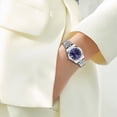 thumbnail image 4 of 【START】Women's Automatic Mechanical Watch Leisure Fashion Metal Women's Watch Zircon Dial Waterproof Date Function, 4 of 14