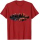 thumbnail image 4 of Camisetas de Manga Corta para las Mujeres de Moda Imprimir Cuello Redondo Camiseta, Mezcla de Poliéster Ligero para Primavera Verano Otoño, 4 of 8