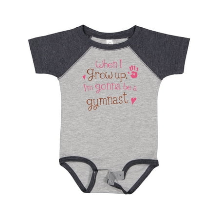 

Inktastic Gymnast Future Girls Baby Bodysuit