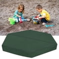 thumbnail image 3 of Cover Kids Toy Protection A Prueba De Polvo Impermeable Hexagonal Sand Pit Cover Con Cordón Para Jardín Al Aire Libre Kearding HA041594-01, 3 of 6