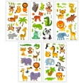 thumbnail image 6 of Wrapables Waterproof Temporary Tattoos for Children, 20 sheets, Dinosaurs & Animals, 6 of 9