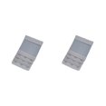 thumbnail image 2 of Wweixi Extension Strap Bra Extender Breathable 3 Rows 3 Hook Women Accessories Adjustable Lengthened Band Lingerie Intimates silver gray 2Set, 2 of 6