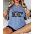 thumbnail image 6 of Howdy Honey Shirt for Women Country Western Cowgirl Rodeo Concert Nashville Graphic Tee Blue Jean Shirt Adult 2XL, 6 of 7