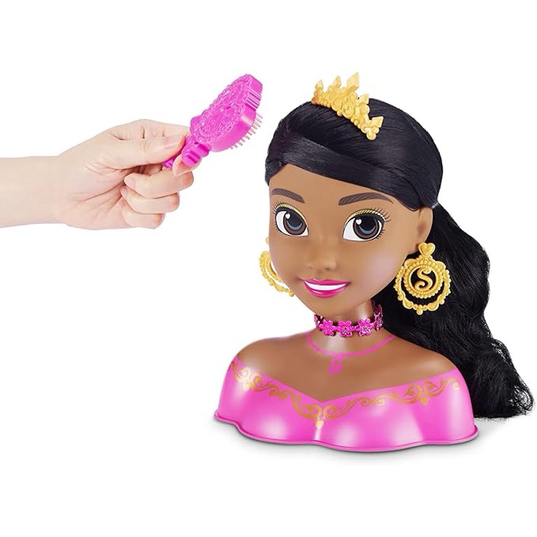 Sparkle Girlz Styling Head - Brunette by ZURU Comes with Nail