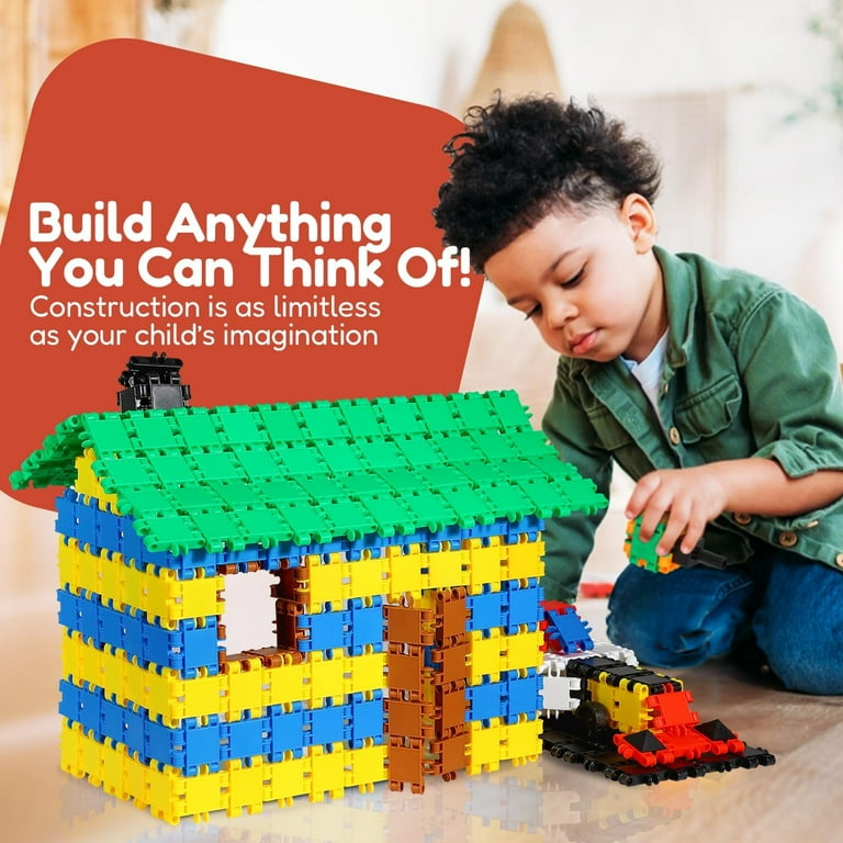 Building Blocks Building Toys for Kids 250-piece Set, Learning