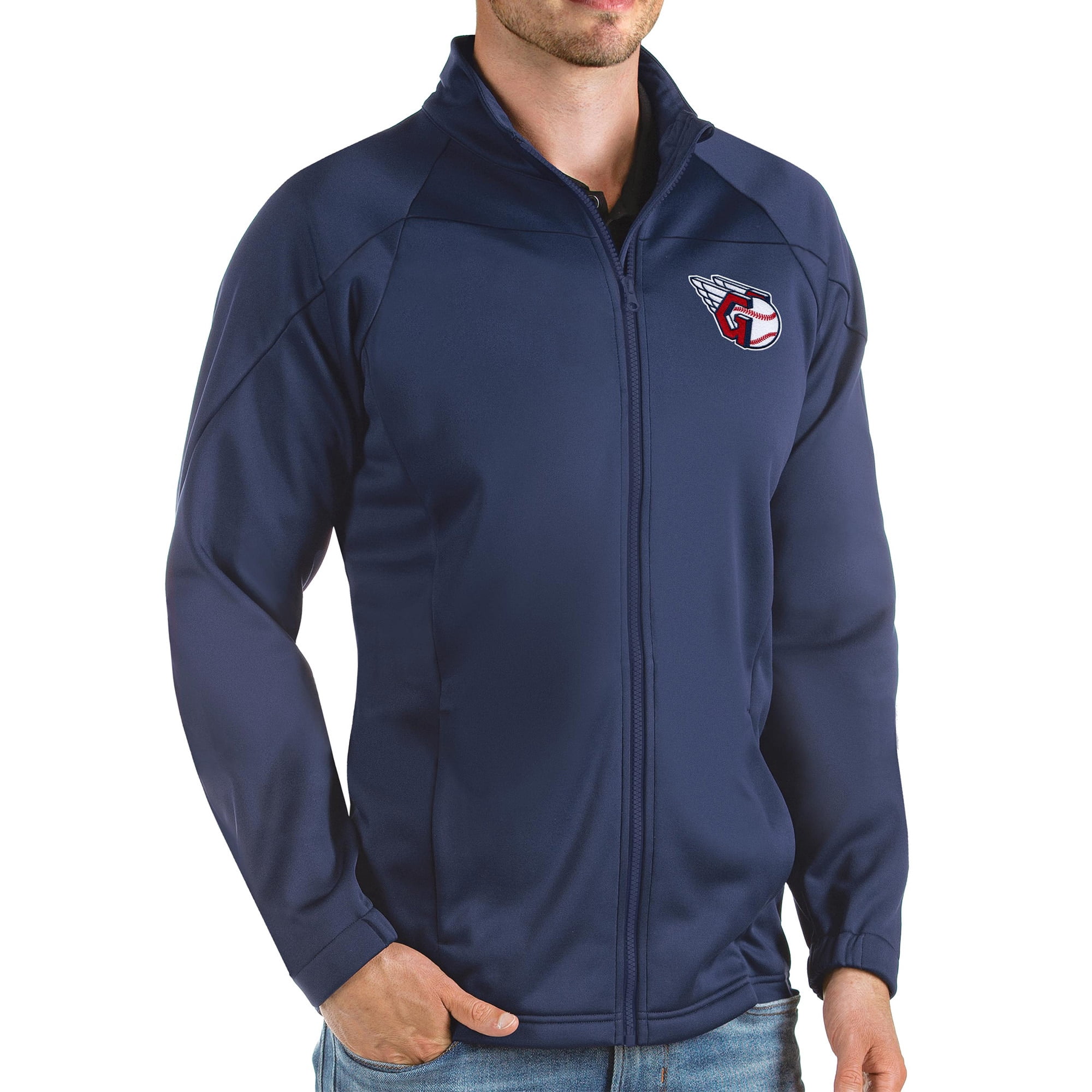 Men's Antigua Navy Cleveland Guardians 