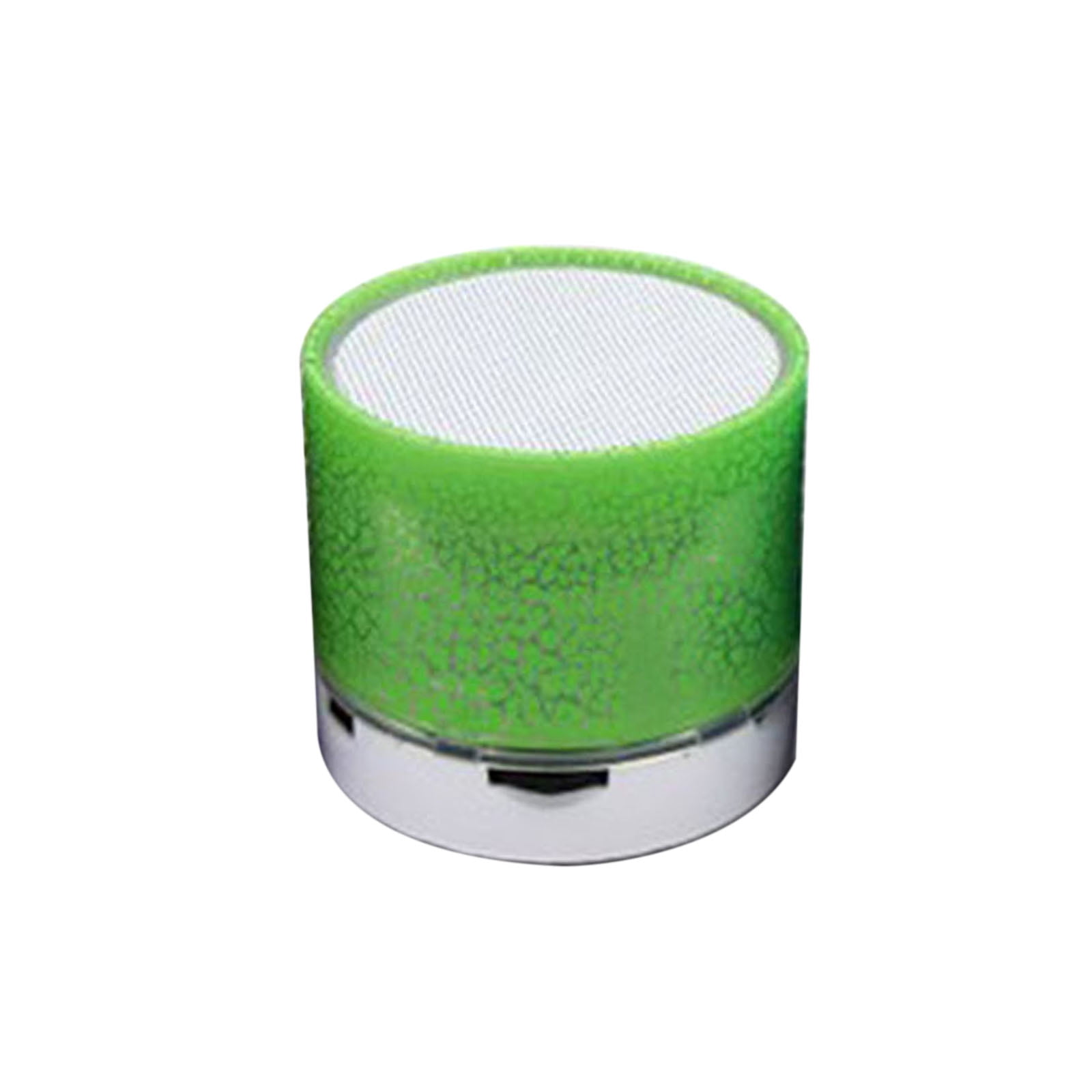 Altavoz Bluetooth Inalámbrico Ganfancp Acristalado Colorido Efecto Luz Luminoso X1