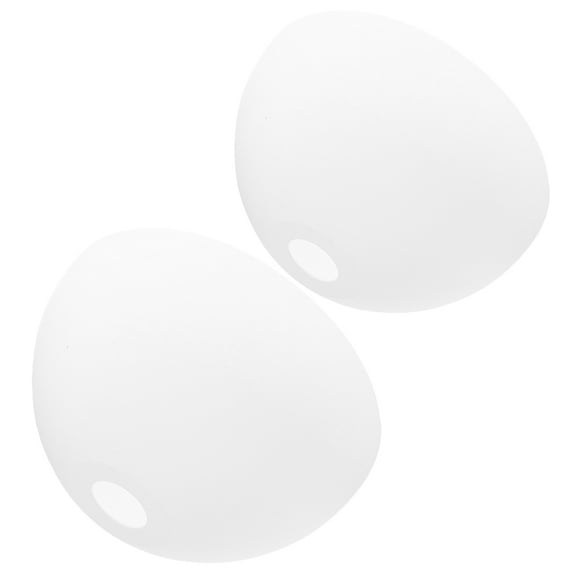 FRCOLOR 2 Pcs Floor Lamp Shades Mushroom Shade 28.00X28.00X12.00CM White