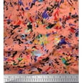 thumbnail image 1 of Soimoi Crepe Silk Fabric Multicolor Texture Print Fabric by The Yard 42 Inch Wide, 1 of 1