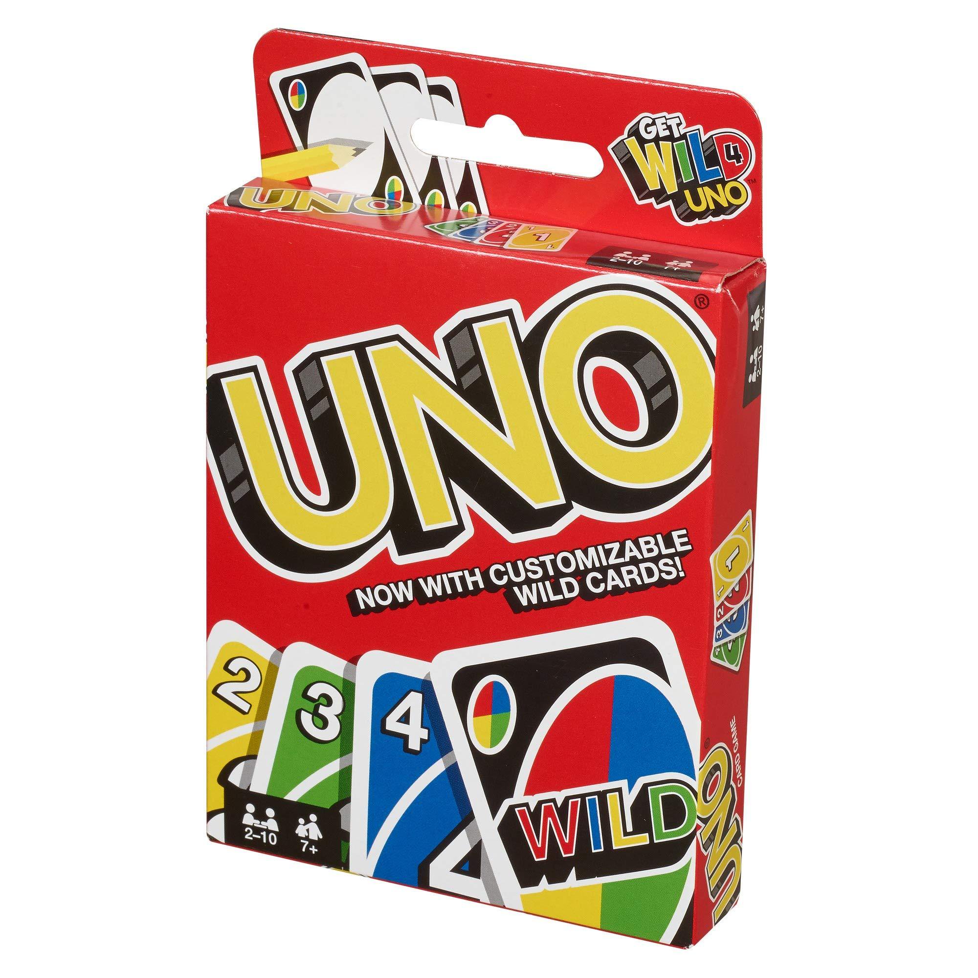 UNO by Mattel Classic Fun for All Ages Card Game