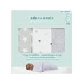 thumbnail image 5 of aden + anais essentials twinkle - easy swaddle wraps, 0-3M, 3pk, 5 of 6
