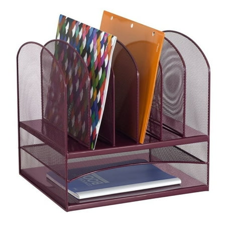 Safco Onyx Desk Organizer In Wine Walmart Canada