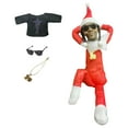 thumbnail image 1 of ECPECAD Snoop Dogg Snoop on a Stoop 2024 Christmas Elf Doll, 12" Small Plush Toys Shelf Decor, Includes Elf Toy, Extra Tshirt, Sunglasses and Necklace, for Men & Women, 1 of 6