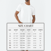 NORTHYARD Mens Athletic T-Shirts Workout Running Short Sleeve Gym Shirts White L