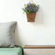 thumbnail image 4 of OUNONA Colgante Con Flores Artificiales Y Cesta De Para Puerta Exterior, 4 of 7