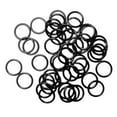 thumbnail image 4 of Ajustador de correa de sujetador negro de 200 piezas, s en O de 15 mm, 8 para manualidades de costura de lencería Macarena O Anillos Sujetador STRUP AJUSTADOR, 4 of 8