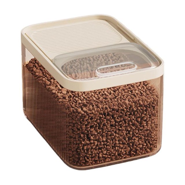 Airtight Pet Food Storage Container,Dog Food Storage Container,Up to 30lbs,For Dog Cat and Other Pet Food Storage Bin with Measuring Scoop,Airtight Cat Food Storage Container for Other Pets