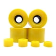thumbnail image 1 of Ruedas de monopatín shamjiam 4 Uds 78A 60mmx45mm para Longboard y crucero amarillo, 1 of 8