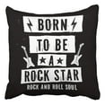 thumbnail image 1 of WOPOP Rock Festival Poster Rock Roll Sign Slogan Graphic For T Shirt Pillowcase Cover Cushion 18x18 inch, 1 of 1