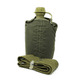 thumbnail image 1 of Cantinflora 600 ml con Funda y Correa para Campismo Verde Wenzel 50210, 1 of 5