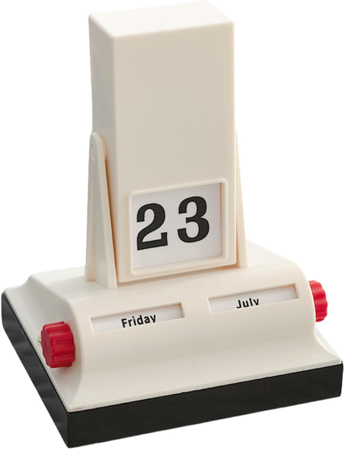 2026 Creative Perpetual Flip Calendar, Vintage Style, Easy-View Date Display, Cream-Colored Minimalist Desk Decor, Premium Holiday Gift for Coworkers, Friends & Family