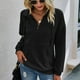 thumbnail image 3 of Sudadera con capucha de manga larga con bolsillo y cremallera para mujer, 3 of 8