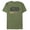 Military Green, variant on Men's Star Wars: The Mandalorian Double Logo Graphic Tee Military Green X Large