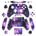 thumbnail image 1 of YUNDAP Étui de Protection Complet Boîtier Pièces de Rechange pour Manette Xbox One Ciel Étoilé Violet, 1 of 8
