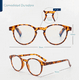 thumbnail image 2 of Paquete Xtellar De 5 Lentes Graduados 1 Dioptría Para Computadora Y Lectura Con Tecnología Blue Light Gafas Para Hombre Y Mujer, 2 of 3