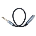 thumbnail image 2 of Cable 1/4 Inch Male to Female Cable 24K Gold Plated Connector PVC Sheath Balanced 6.35mm Extension Cable for Guitar Bass, 2 of 7