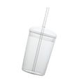 thumbnail image 4 of Glass Straw Cup Large Capacity Glass Cup Household Beverage Cup Glass Drinking Cup, 4 of 9