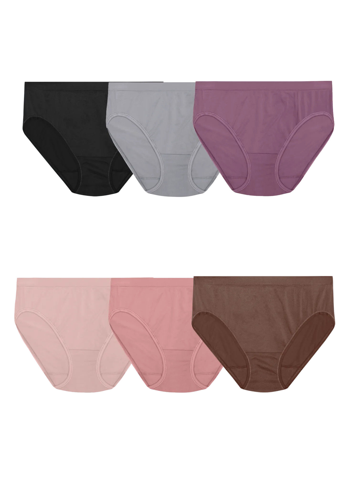 Fruit of the Loom Women's Seamless Underwear, 6-Pack photo 5