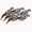 Gray and Black, variant on 6PCS Dove Decoy with Clip – Realistic Lifelike Pigeon Hunting Decoy and Bird Deterrent for Garden, Patio, Crops, and Outdoor Use