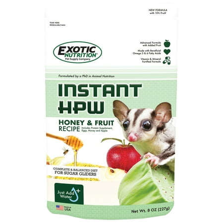 UPC: 0810012542814 | Exotic Nutrition Instant-HPW Honey & Fruit Recipe 8 oz.