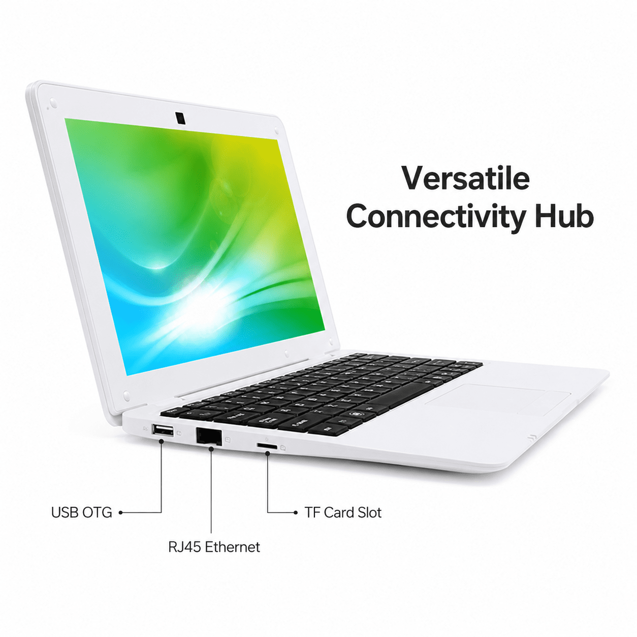 10.1" Android Tablet with 4G, 1.2GHz CPU, 512MB RAM, 4000mAh Battery, 0.3MP Camera, 1024x600 Display