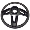 thumbnail image 2 of Husqvarna OEM Hard Rim Steering Wheel for Poulan Weed Eater Lawn Mowers and Tractors, 2.15 lbs, 2 of 2