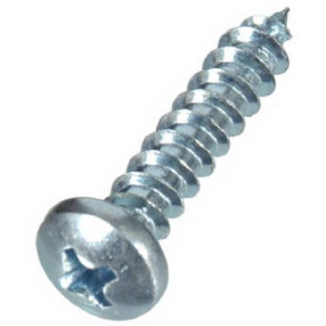 80123 Vis en Tôle de Zinc de 14 x 2 Po - Pack de 100