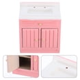 thumbnail image 1 of BESTYASH Imagination Sparking Mini House Sink Counter Wooden Pink 1Pcs, 1 of 8