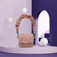 thumbnail image 4 of Bolsa Mini bolso de hombro con pintalabios para mujer. bolso de cadena de PU con asa plisada (rosa) Ehuebsd Nuevos Originales, 4 of 5