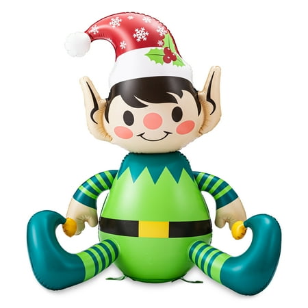Blow-Up Christmas Green Elf