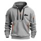 thumbnail image 4 of Sudadera con capucha para hombre, de manga larga, con diseño de cremallera, sudadera con capucha para hombre, ropa deportiva, chaqueta informal ajustada, 4 of 5