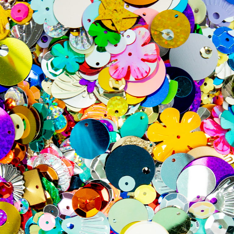 Hello Hobby Multicolor Spangle Sequin & Confetti Mix - 4 oz